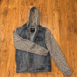 Hollister Jean Jacket/ Sweatshirt
